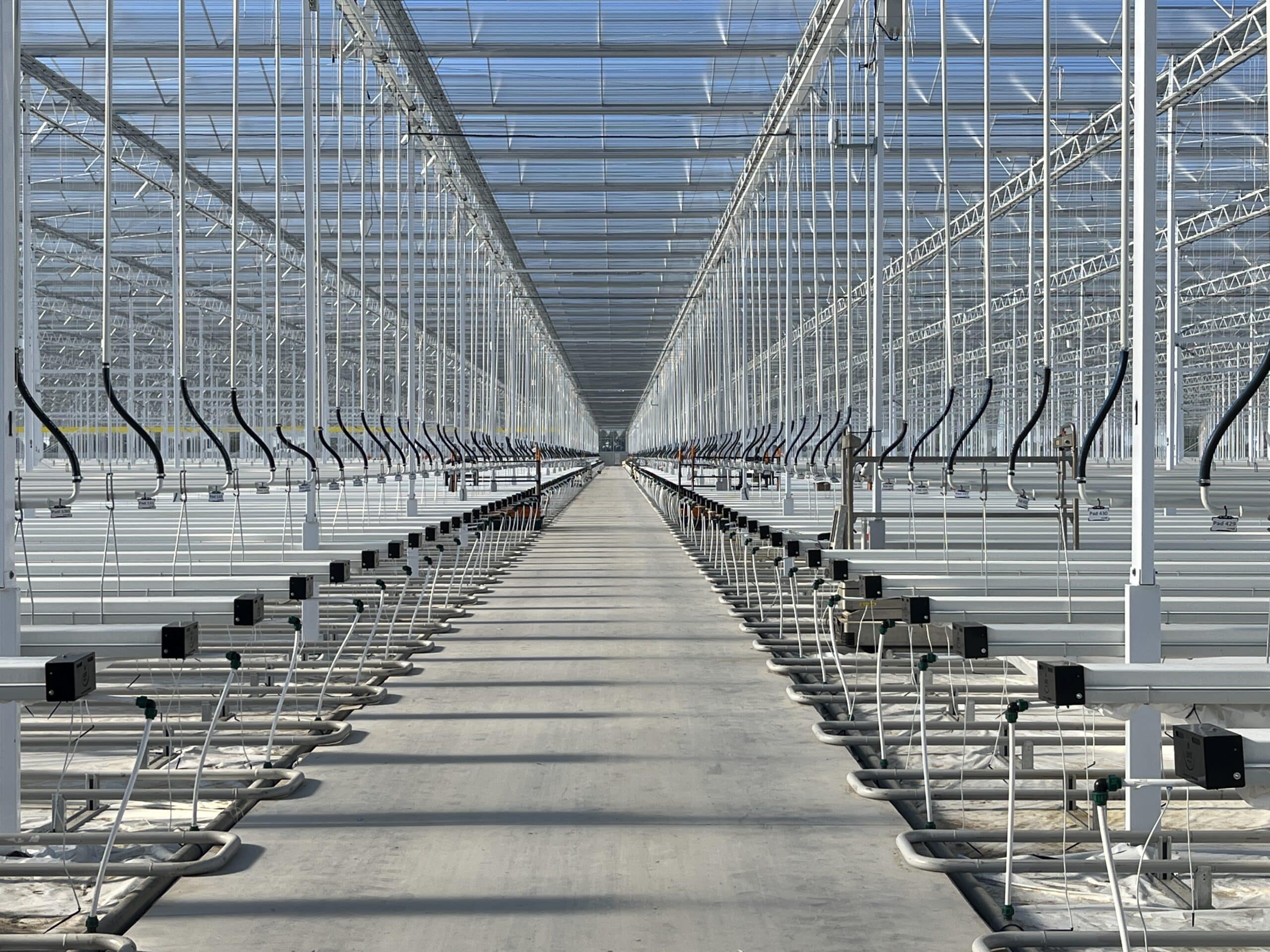 Kas bijna gereed voor eerste planten